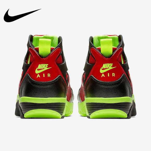 Nike Air Trainer Hurache Black Red Volt Strap - Picture 6 of 8